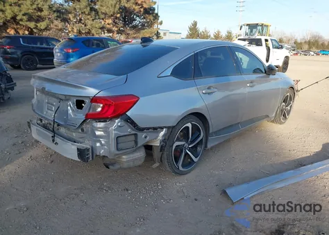 2021 Honda Accord Sport Special Edition z USA, uszkodzony, nr VIN 1HGCV1F42MA060927